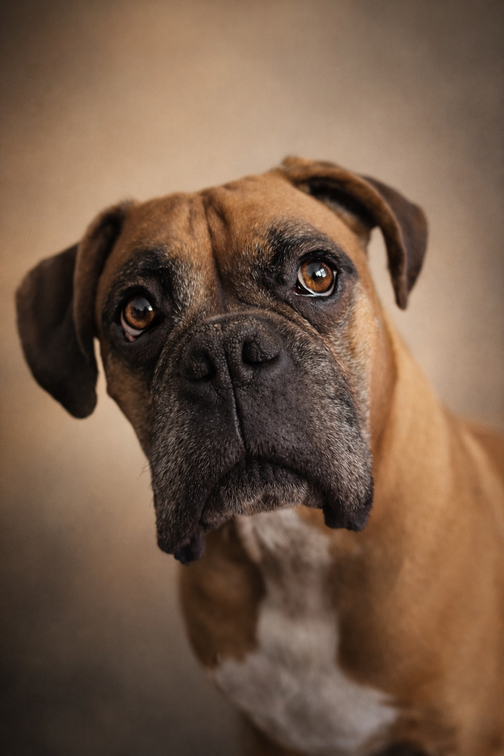 Portret psa rasy bokser