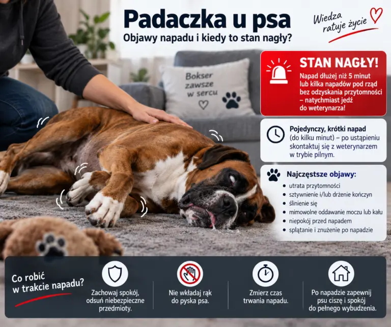padaczka u boksera