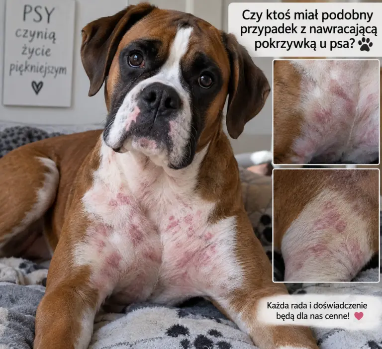 pokrzywka u boksera